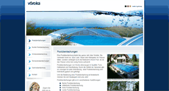 Desktop Screenshot of poolcovers.de